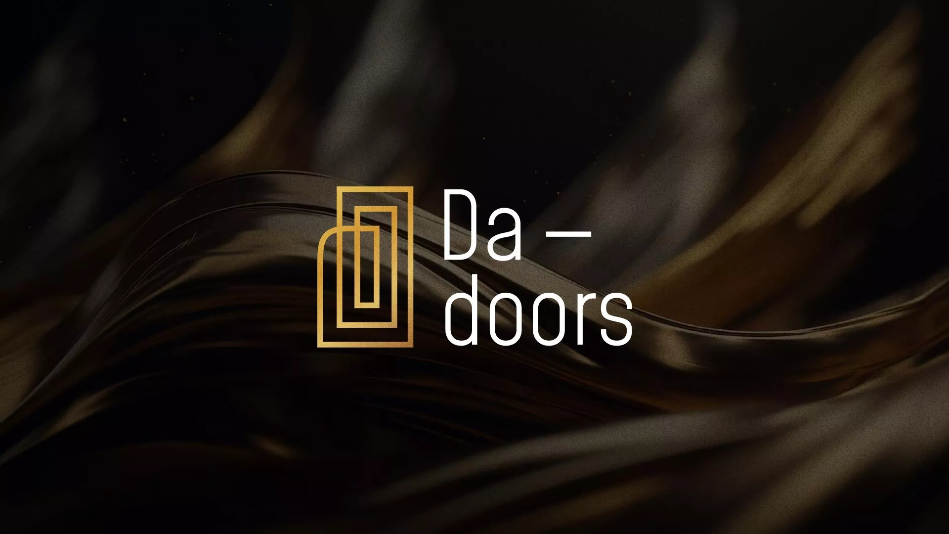 Разработка логотипа для компании «DA-DOORS» в Дивногорске