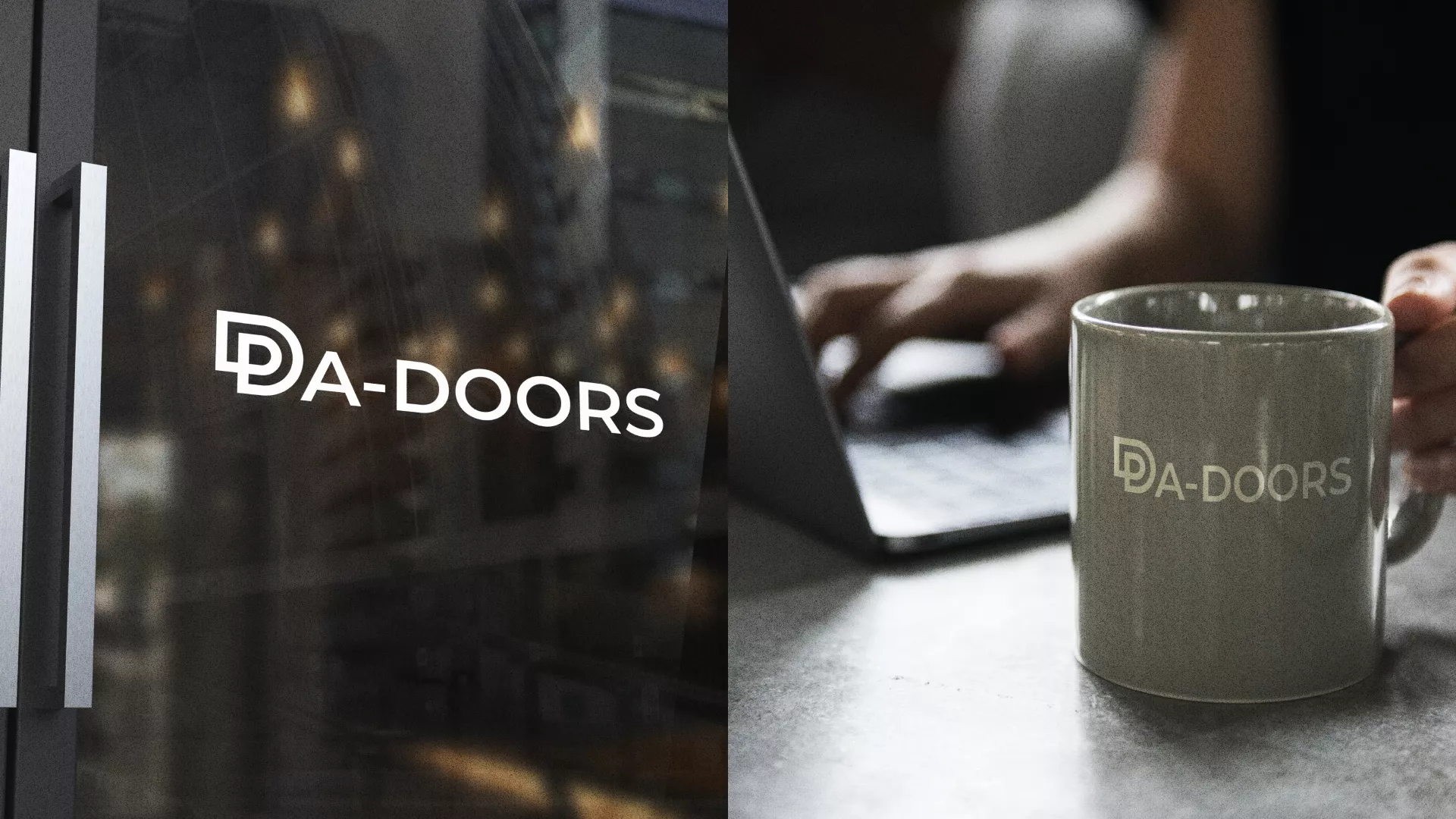 Создание логотипа компании «DA-DOORS» в Дивногорске